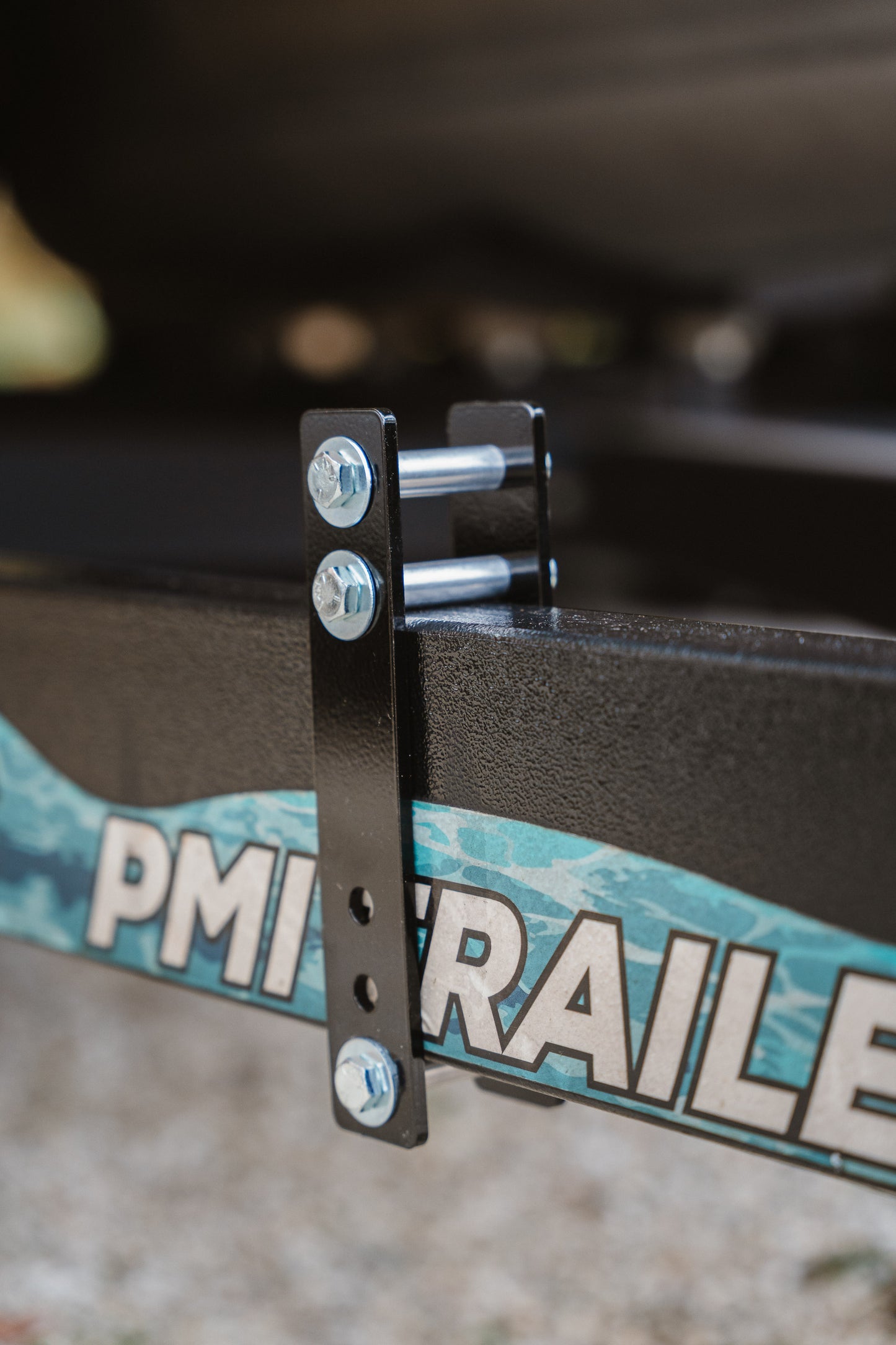Bolt-On Trailer Brackets for Side Rails on Pontoon & Tritoon Boat Trailers (set of 2)