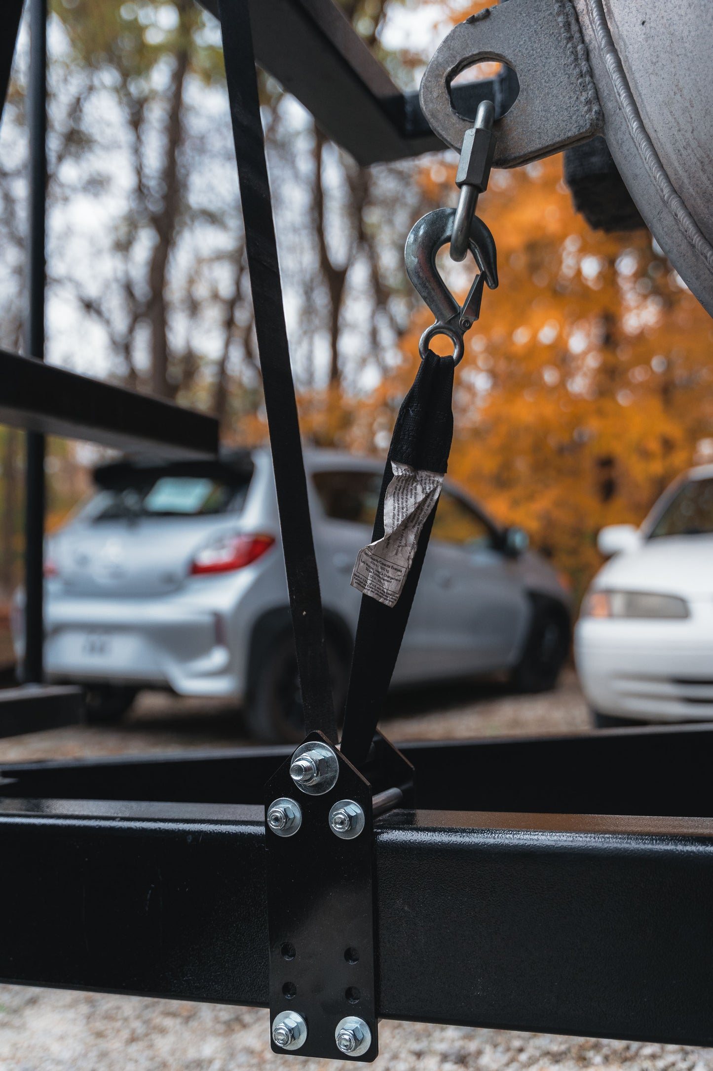 Bolt-On Winch Bracket for Pontoon & Tritoon Boat Trailers