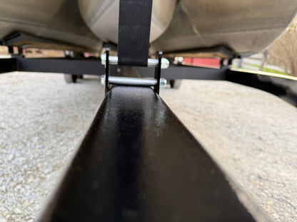 Standard‑Duty Bolt‑On Pontoon Trailer Winch Bracket (No‑Weld Design)
